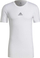 Bluzë sportive Adidas Techfit GU4907, me mëngë të shkurtra, kompresion, e bardhë