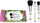 Set furçash grimi BareMinerals Limited Edition, 3 copë, për fytyrë e sy, me motiv festash