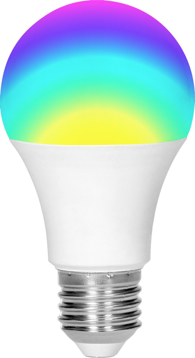 Llampë e zgjuar Tuya LED A60, 5.5W E27, RGB+W Wi‑Fi, e bardhë