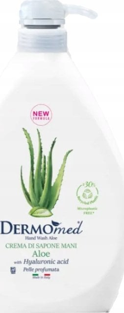 Sapun i lëngshëm Demomed Aloe dhe Shegë, 1000ml, transparent