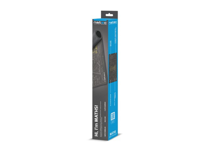 Подлога за глушец Natec Maths Maxi NPO-1455, 800 x 400 mm, црна