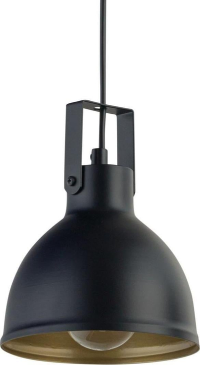 Висечка ламба Mars Black Gold, 1 точка E27, 60W, црна со златна