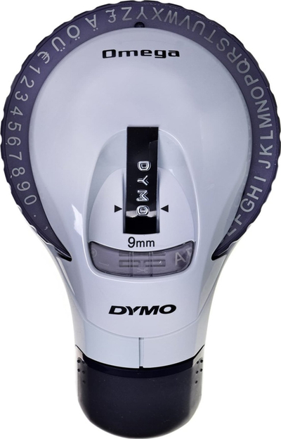 Aparat etiketash Dymo Omega, me dorë, shirit 9mm, blu