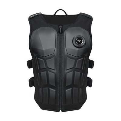 Хаптички елек BHaptics TactSuit Pro, 32 мотори за повратно чувство, за VR и PC, црн