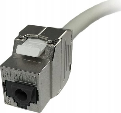 Bllokadë porte RJ45 Alantec ML, paketim 24 copë me çelës, e kuqe