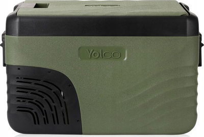 Frigorifer portativ me kompresor Yolco KX30, 12V 24V 240V, me kufje, jeshil
