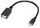 Kabllo USB LogiLink, microUSB - USB-A, 0.2m, e zezë