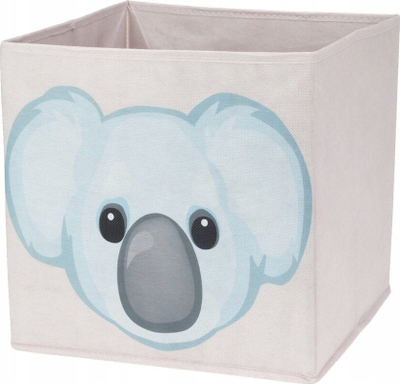 Текстилна кутија за складирање Storage Solutions, 30 x 30 x 30 cm, беж