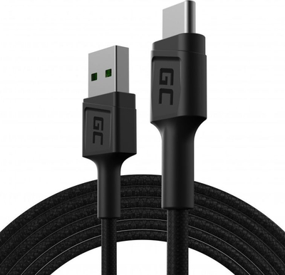 Kabllo USB Green Cell, 2 metra, e zezë