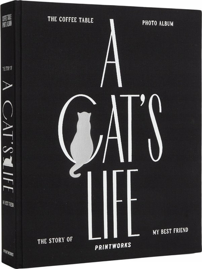 Album fotosh Printworks A Cat's Life, 28x21 cm, 40 faqe, i zi
