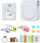 Set aksesorësh LoveInstant 8 në 1 për Fujifilm Instax Mini 12, me çantë dhe album, i bardhë