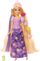 Kukull Disney Princess Rapunzel Magical Hair, flokë që ndriçojnë, aksesorë flokësh, vjollcë