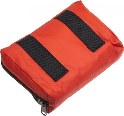Set i ndihmës së parë për veturë Car First Aid Kit, me pajisje bazike, i kuq