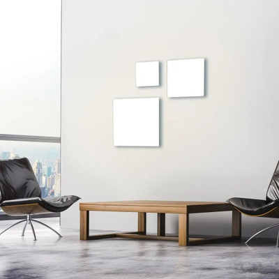 Plafonierë LED JUST LIGHT Canvas, 30 cm, drita bëhet si ta duash, e bardhë