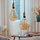 Llambë inteligjente WiZ Globe E27, LED, dritë e ngrohtë e rregullueshme, xham i artë