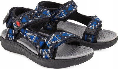 Sandale për kalamajt Lee Cooper Jr LCW-22-34-0964K, me rripa Velcro, shollë antirrëshqitëse, blu