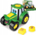 Едукативна играчка TOMY John Deere Learn N Pop Johnny, форма трактор, со 7 форми, шарена