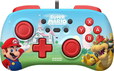 Kontroller Hori Horipad Mini Super Mario, me kabllo, i kuq