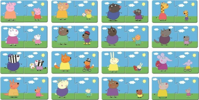 Lojë logjike Lisciani Peppa Pig Logic Game, set edukativ, për kalamaj