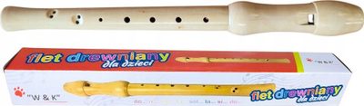 Fyej shkollor W&amp;k School Recorder, material i eko, për nxënës