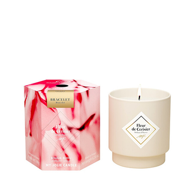 Kandël e parfumosur My Jolie Candle Cherry Blossom, 180g, byzylyk i artë surprizë, rozë