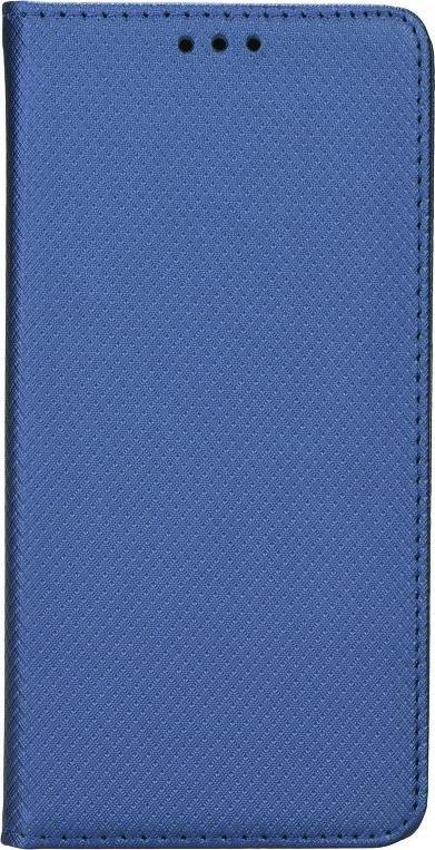 Futrollë magnetike Smart Magnet Book për Samsung Galaxy A20e, tip portofol, me këllëf TPU, blu navy