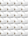 Rrotulla termike Emerson rt05725wbpaf, 57x25 mm, 10 copë, e bardhë