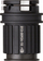 Trup freehub për trajner Garmin Tacx Direct Drive, 12 marsh Shimano Micro Spline, i zi