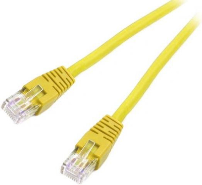 Kabllo rrjeti Gembird PP6U-2M/Y, RJ-45 – RJ-45, Cat 6, 2m, e verdhë