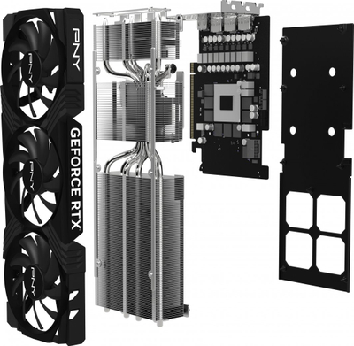 Kartelë grafike PNY GeForce RTX 4070 Ti SUPER Verto OC 16GB GDDR6X