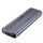 Kuti eksternale për SSD UNITEK S1241B01, M.2 NVMe, USB C 10Gbps, gri