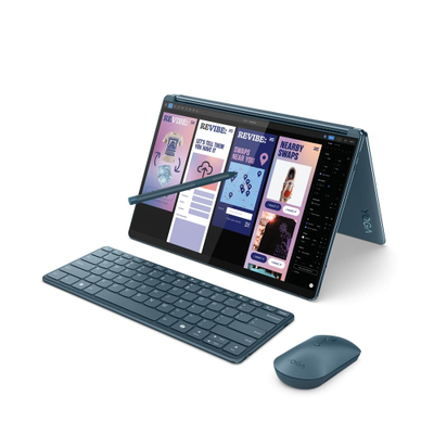 Notebook Lenovo Yoga Book 9 13IMU9, 13.3" OLED, Intel Core Ultra 7, 32GB RAM, i kaltër