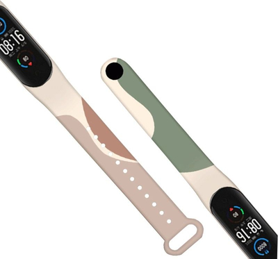 Rrip silikoni Hurtel Strap Moro për Xiaomi Mi Band 4 Mi Band 3, dizajn camo, shumëngjyrësh
