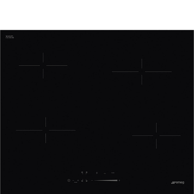 Pllakë gatimi SMEG Universale SE464TD, 60cm, 6000 W, e zezë
