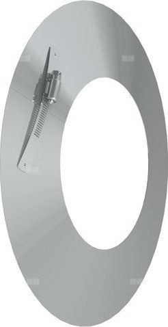 Фланша оџак Јеремија Твин, инокс, 80/125мм, сјајна