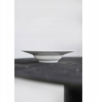 Pjatë e thellë Homms Norwich Verlo, 30cm, porcelan, bezhë