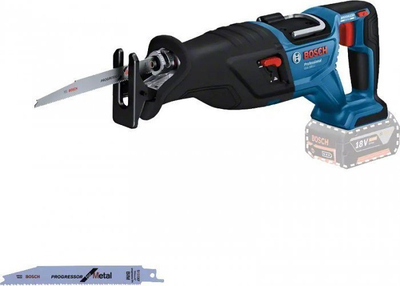 Sharrë reciproke Bosch GSA 185-LI, 18V, brushless, blu