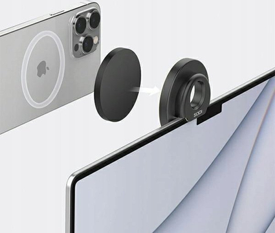 Mbajtëse magnetike telefoni për MacBook, MagSafe, me anim, gri