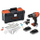 Trapan vidhosës Black+Decker BCD383D2TA, 18V, pa kabllo, me bateri, portokalli