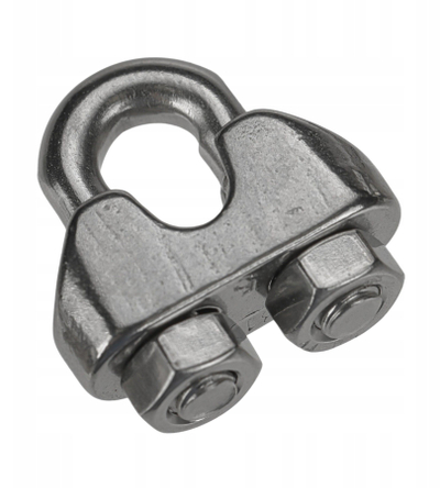 Kapëse litar çeliku Góralmet ZL-5 INOX316, për 5 mm, inox, gri metalike