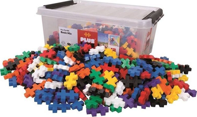 Set blloqesh ndërtimi Plus Plus Big Basic EDU, 400 copë, shumëngjyrësh