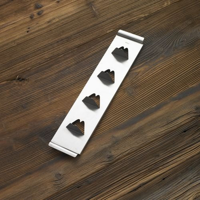 Aksesor skare Rösle 25081, çelik inox, 46.5 cm, argjendtë