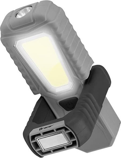 Elektrik dore TRACER BASE, LED 3+1W, 4 mënyra drite, i zi