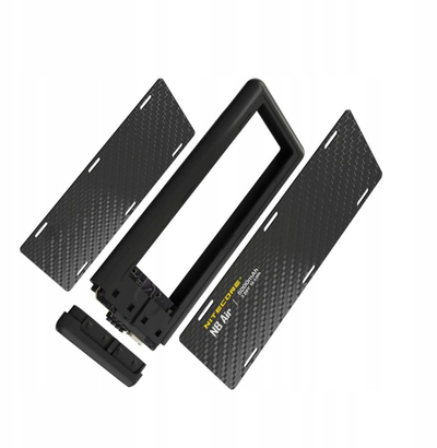 Power bank Nitecore NB Air, 5000mAh, PD QC 3.0, IPX7, karbon i zi