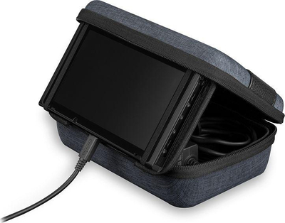 Mbrojtëse PDP Play & Charge Elite Edition për Nintendo Switch, e hirtë