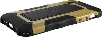 Mbrojtëse telefoni Strap Studio Recon për iPhone X XS, mbrojtje e fortë, gold e zezë