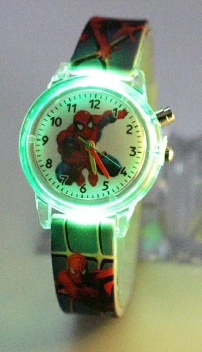 Orë dore për fëmijë, Spiderman, me dritë