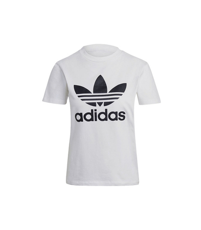 Maicë për femra Adidas, e bardhë/e zezë