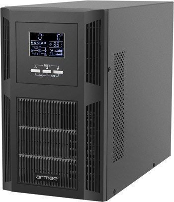УСБ Армак Офис O2000IPF1, 2000VA, он-лајн, со ЛЦД екран, црн