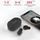 Kufje Bluetooth in ear SOMOSTEL SMS J13 Macaron, kohë pune 3 4 orë, kuti karikimi 260 mAh, të bardha